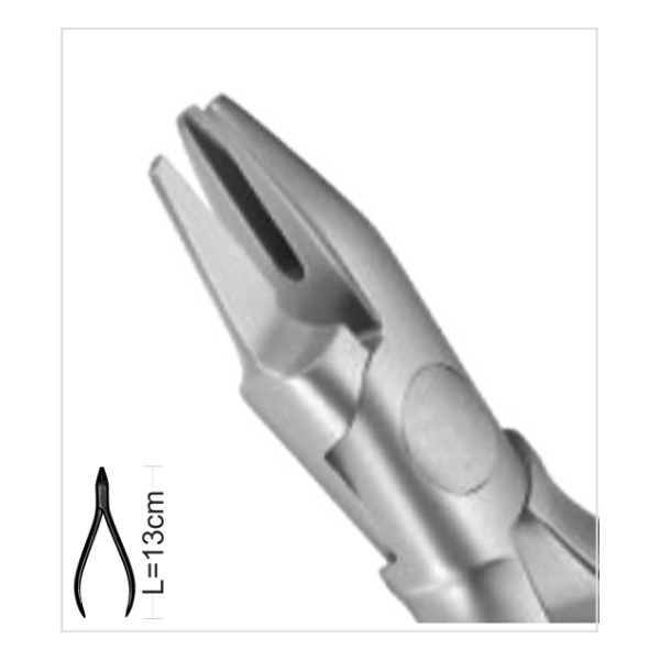 Three Jaw - Long Tip Wire Bending Pliers With Non-TC Tips