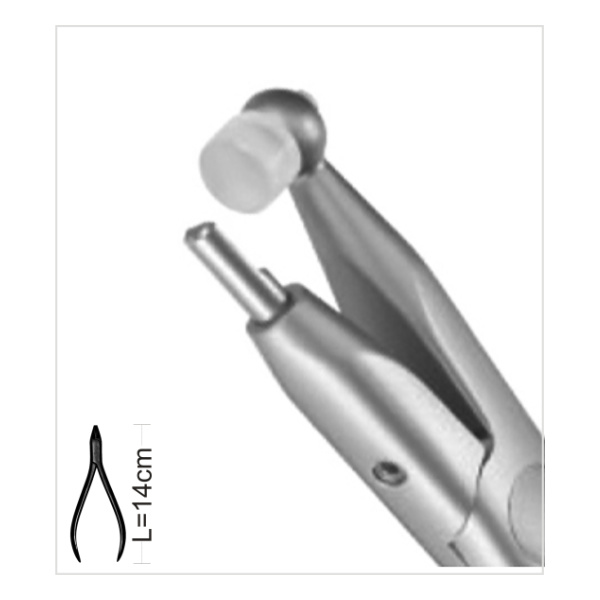 Adhesive Removing Pliers With Pad with Non-TC Tips