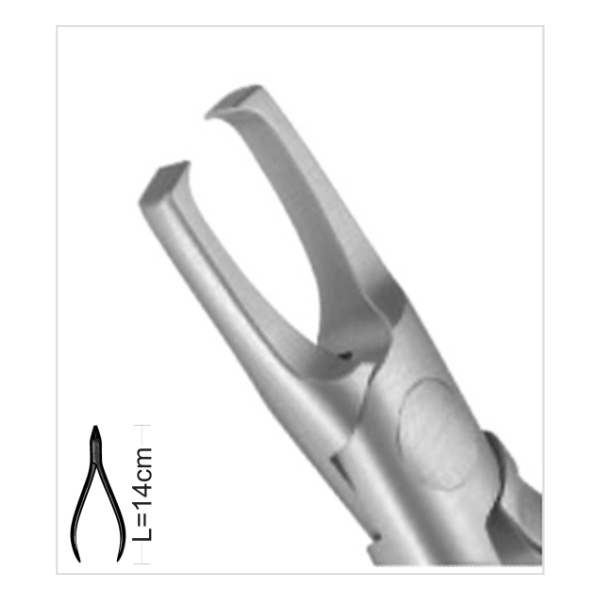 Bracket Debonding Pliers Straight / Wide Tip With Non-TC Tips