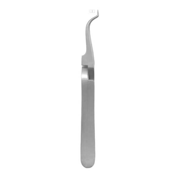 Bucal Tube Holding Tweezers, Cross Direction, 12.5 cm