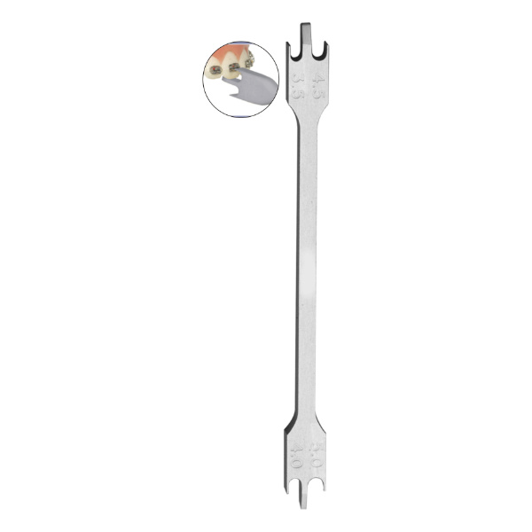Bracket Positioning Gauge Aluminum, Slot 0.018 & 0.022, 15 cm