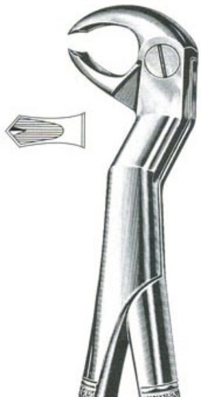 Wisdom Teeth Extracting Forceps, Fig. 22.5L