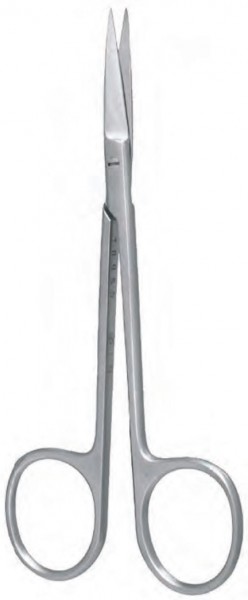 Gum/Surgical Scissors, Iris, 11.5cm, Straight, Fig. 1