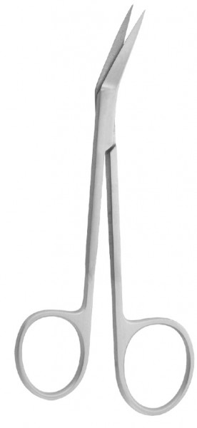 Gum/Surgical Scissors, Saw Edge, 11.5cm, Angular