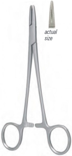 Needle Holder, Cirle-Wood, 15.0cm