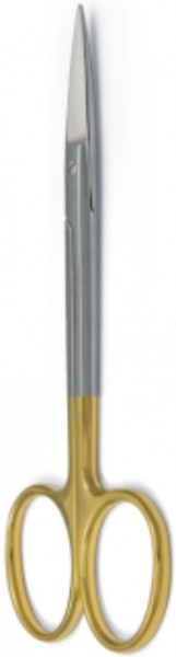 Gum Scissors (Tungsten Carbide), Iris, Straight, 11.5cm
