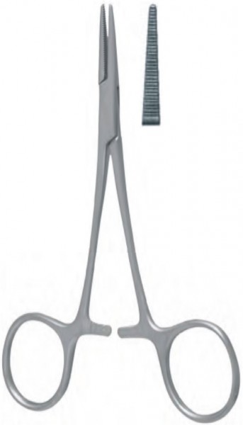 Haemostatic Mosquito Forceps Micro-Halsted, Straight, 12.5cm