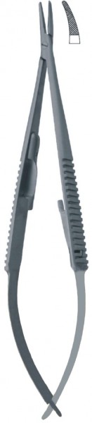 Needle Holder, Castroviejo, Curved, 18.0cm
