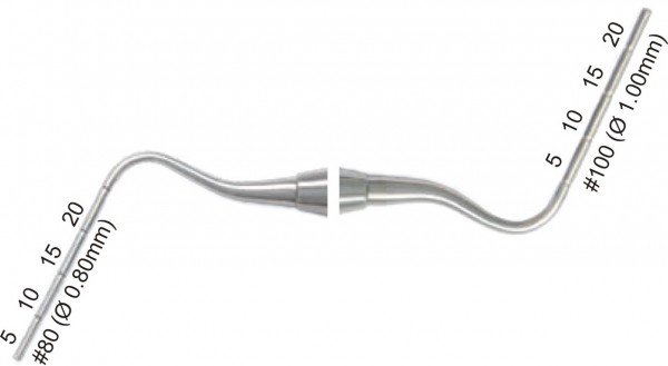 Endodontic Vertical Condensers, Fig.3-4, #80,100