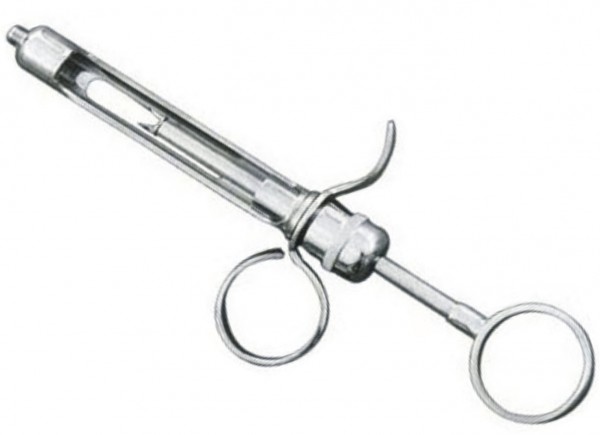 Dental Cartridge Syringe, Aspirating, 2.2ml, Euro Thread