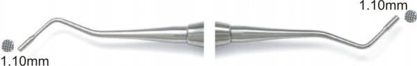 Amalgam Plugger / Condenser, Serrated, Fig. 1