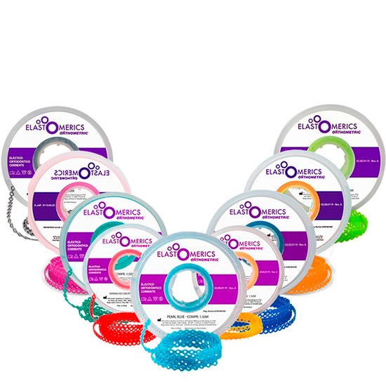 Elastic Power Chains - Crystal and Colored